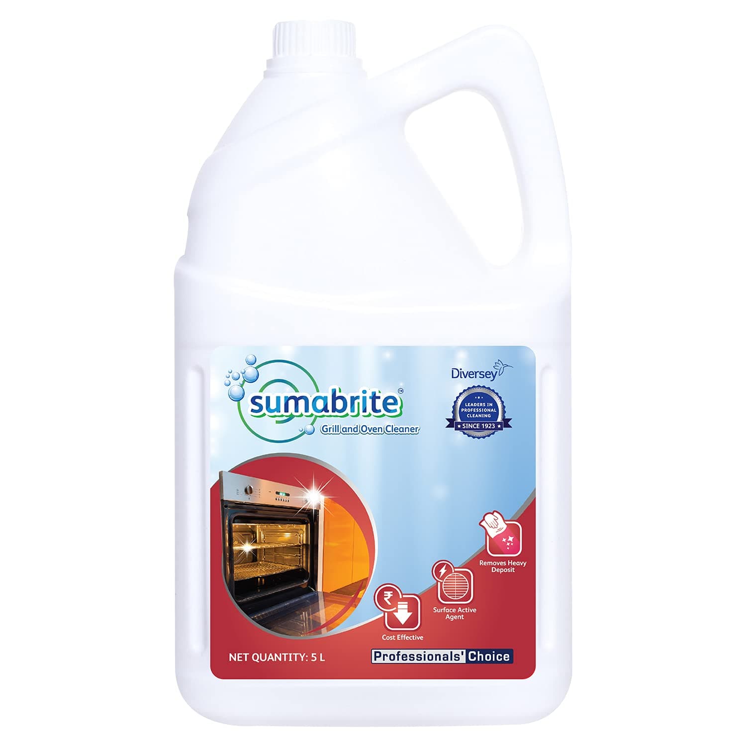 Diversey Sumabrite™ Grill and Oven Cleaner 5L