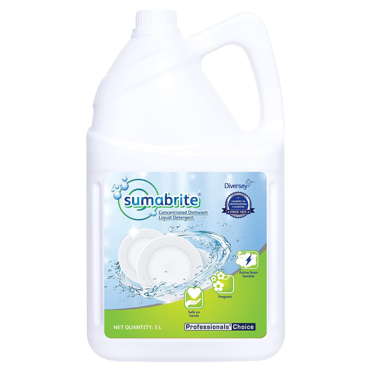 Diversey Sumabrite™ Concentrated Dishwash Liquid Detergent 5L