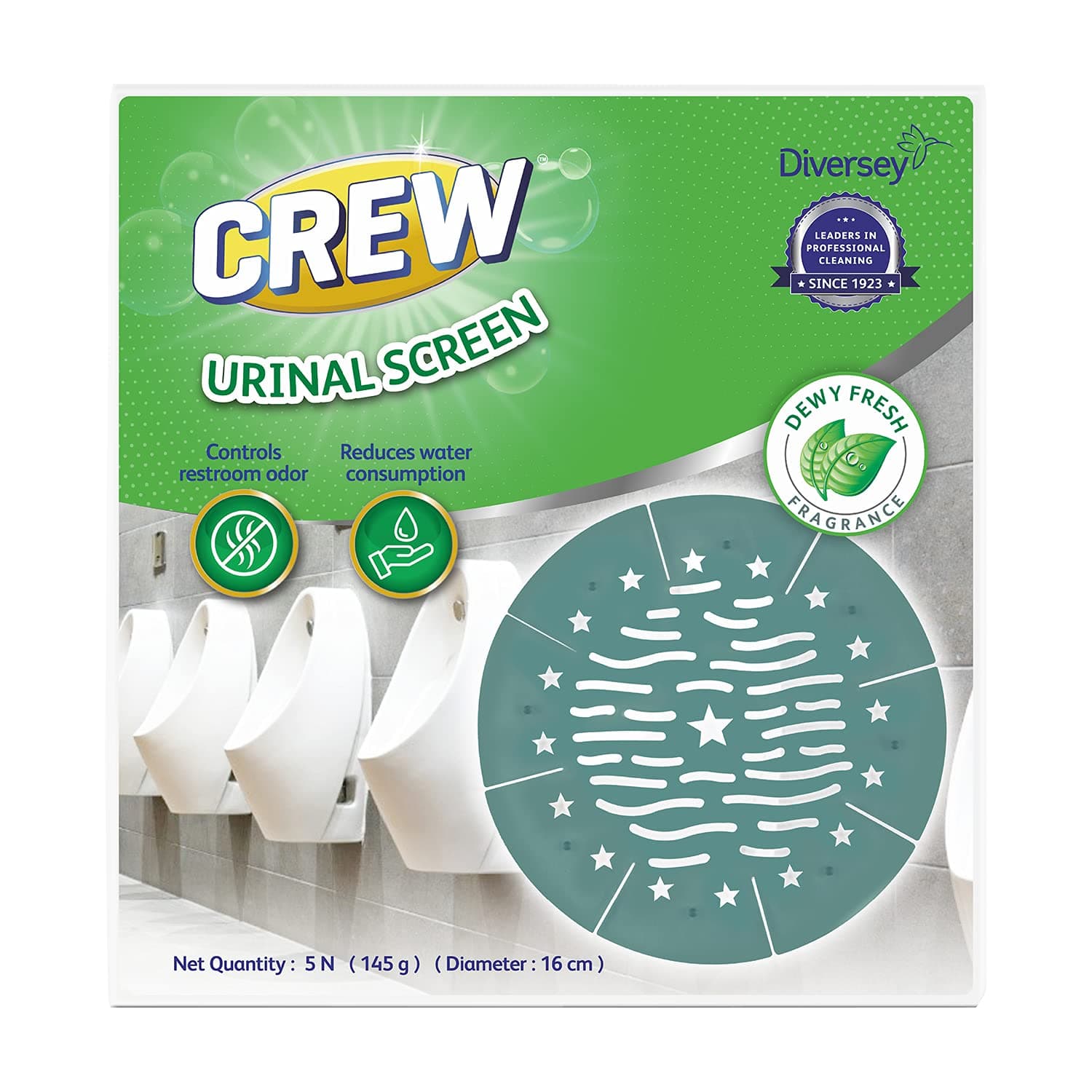 Diversey Crew™ Urinal Screen (Dewy Fresh) 5PCS