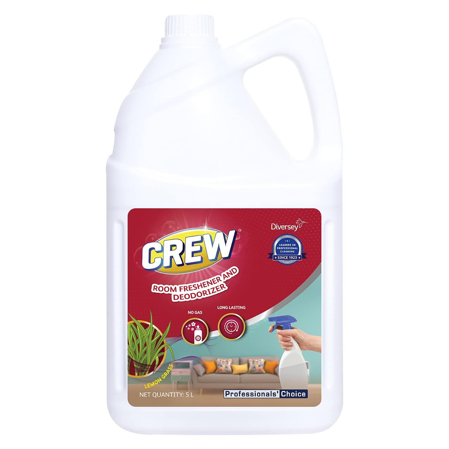Diversey Crew™ Room Freshener and Deodorizer 5L