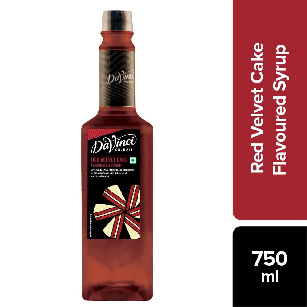 DaVinci Gourmet - Red Velvet Cake- Flavoured Liquid Syrup – 750 ML