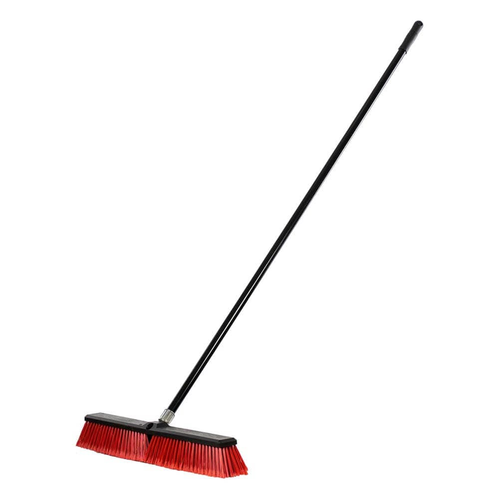 Hard Scrubbing Brush with Pole