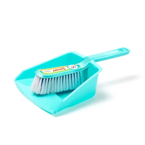Dustpan With Carpet Brush