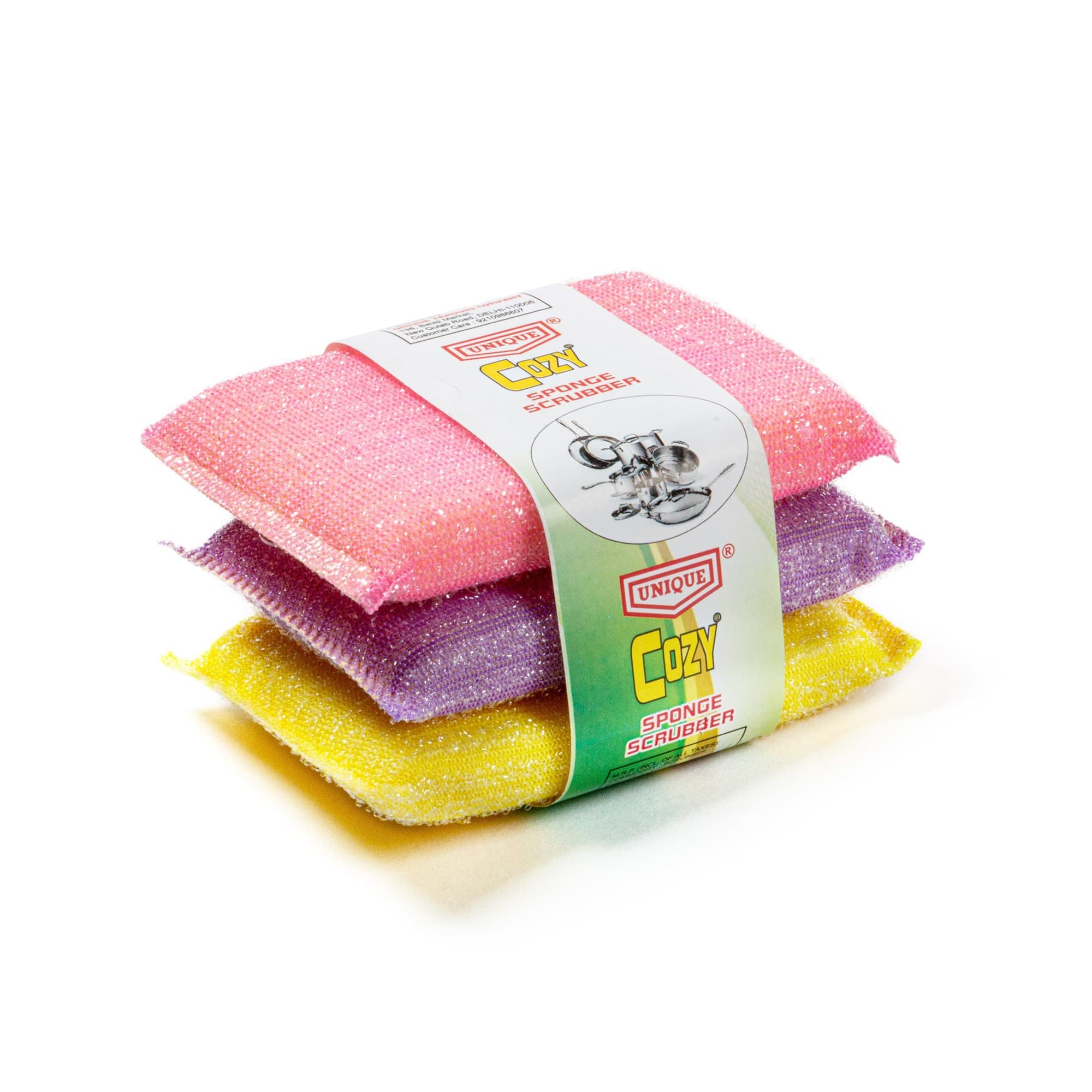Sponge Scrubber 3pcs Set
