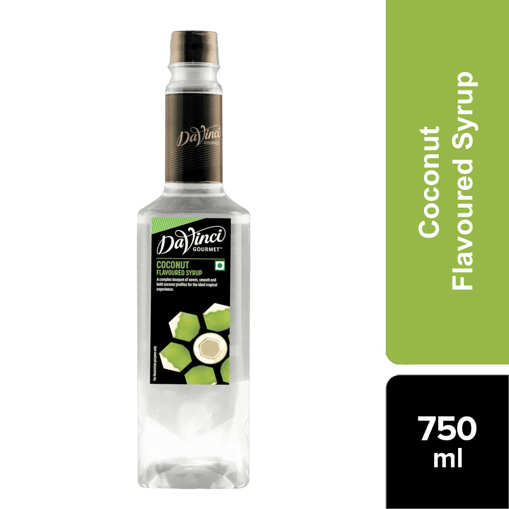 DaVinci Gourmet - Coconut - Flavoured Liquid Syrup – 750 ML