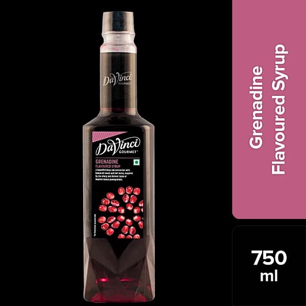 DaVinci Gourmet - Grenadine - Flavoured Liquid Syrup – 750 ML