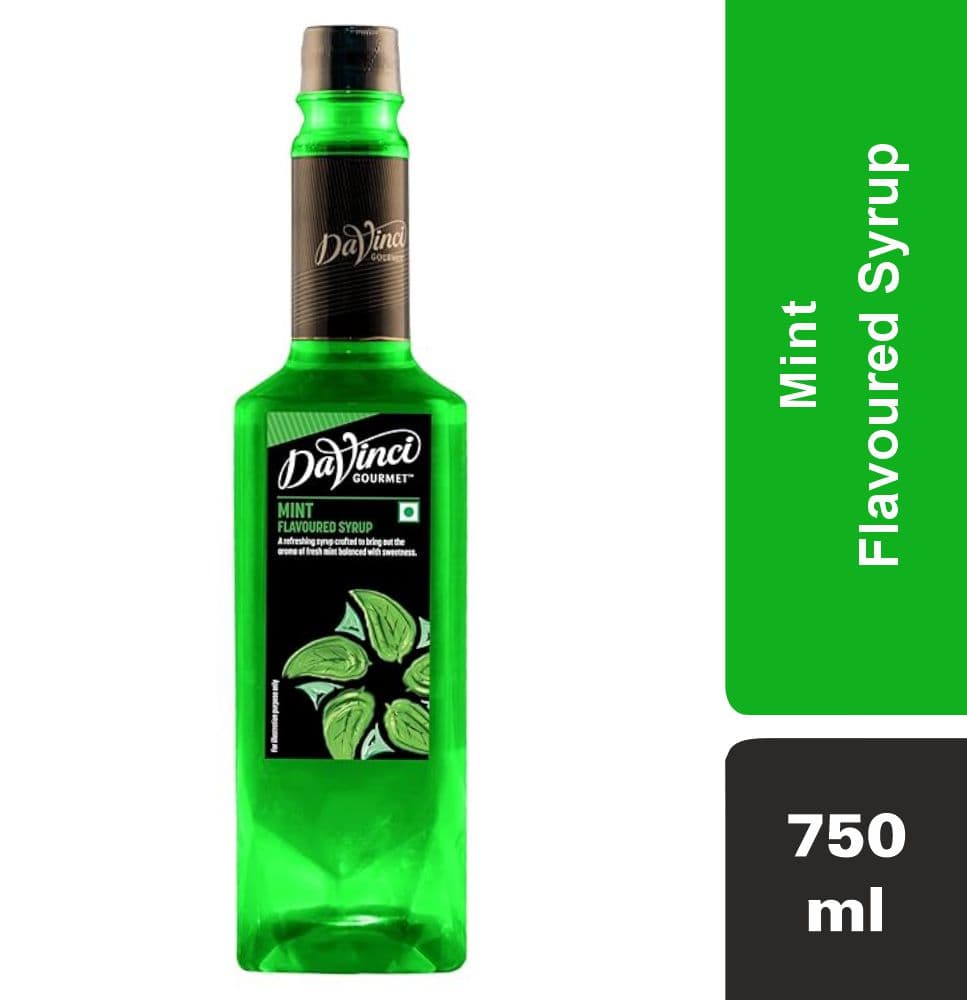DaVinci Gourmet - Mint - Flavoured Liquid Syrup – 750 ML